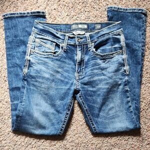 BKE Jake Straight Leg Light Blue Jeans